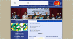 Desktop Screenshot of nrhmsikkim.org