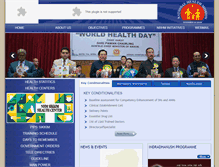 Tablet Screenshot of nrhmsikkim.org